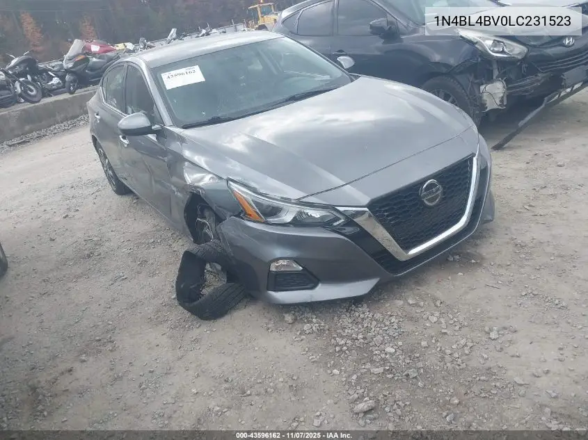1N4BL4BV0LC231523 2020 Nissan Altima S Fwd