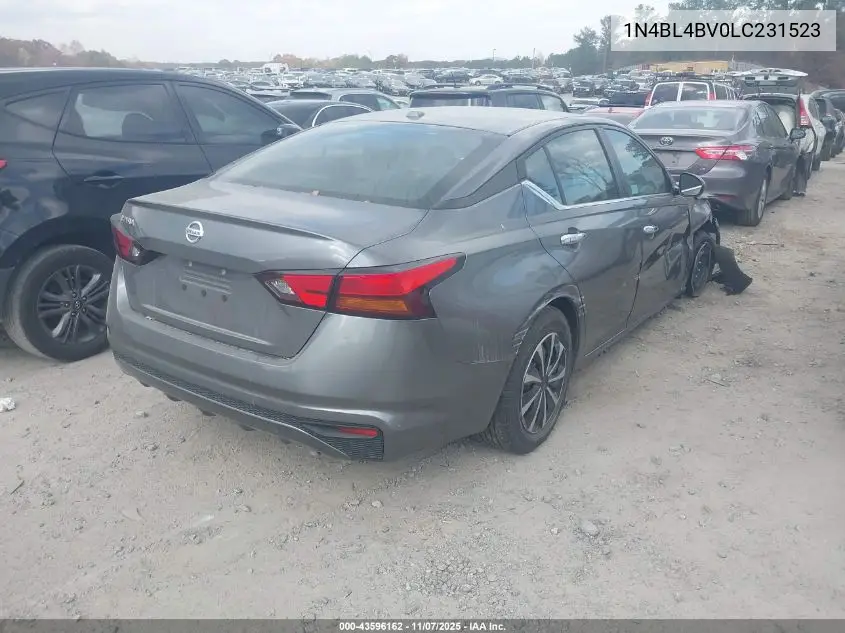 1N4BL4BV0LC231523 2020 Nissan Altima S Fwd