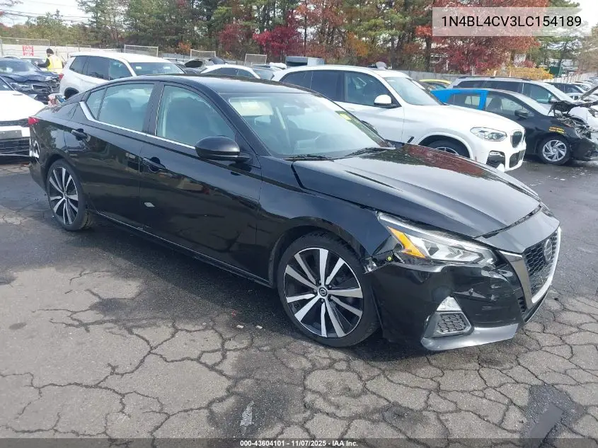 1N4BL4CV3LC154189 2020 Nissan Altima Sr Fwd