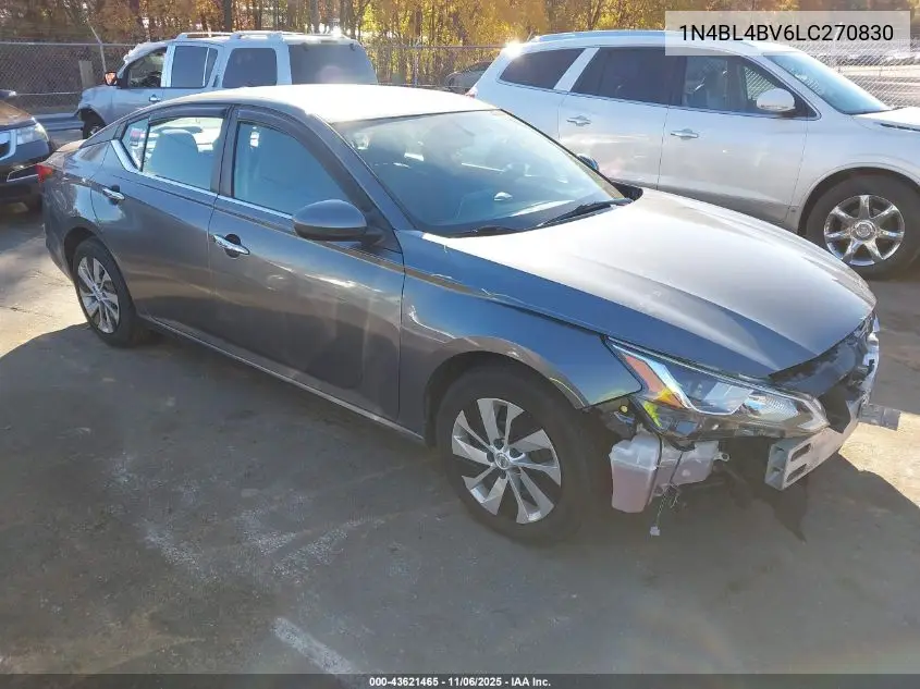 1N4BL4BV6LC270830 2020 Nissan Altima S Fwd