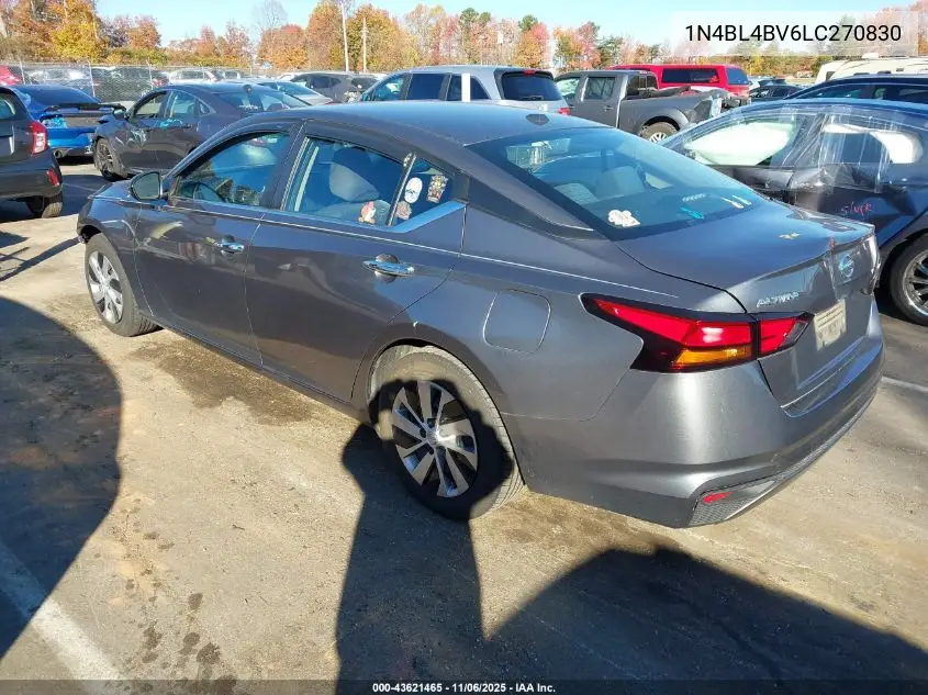 1N4BL4BV6LC270830 2020 Nissan Altima S Fwd