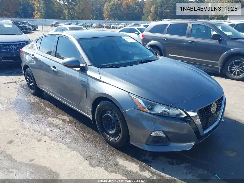 1N4BL4BV9LN311925 2020 Nissan Altima S Fwd