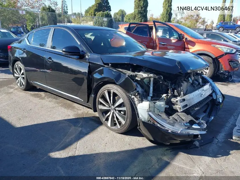 1N4BL4CV4LN306467 2020 Nissan Altima Sr Fwd