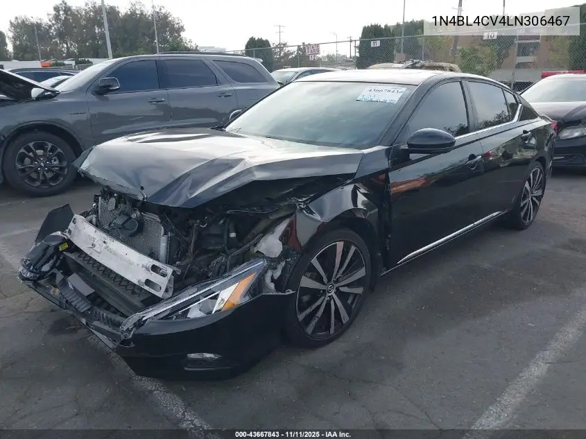 1N4BL4CV4LN306467 2020 Nissan Altima Sr Fwd