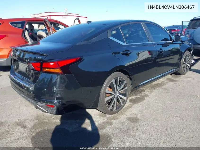 1N4BL4CV4LN306467 2020 Nissan Altima Sr Fwd