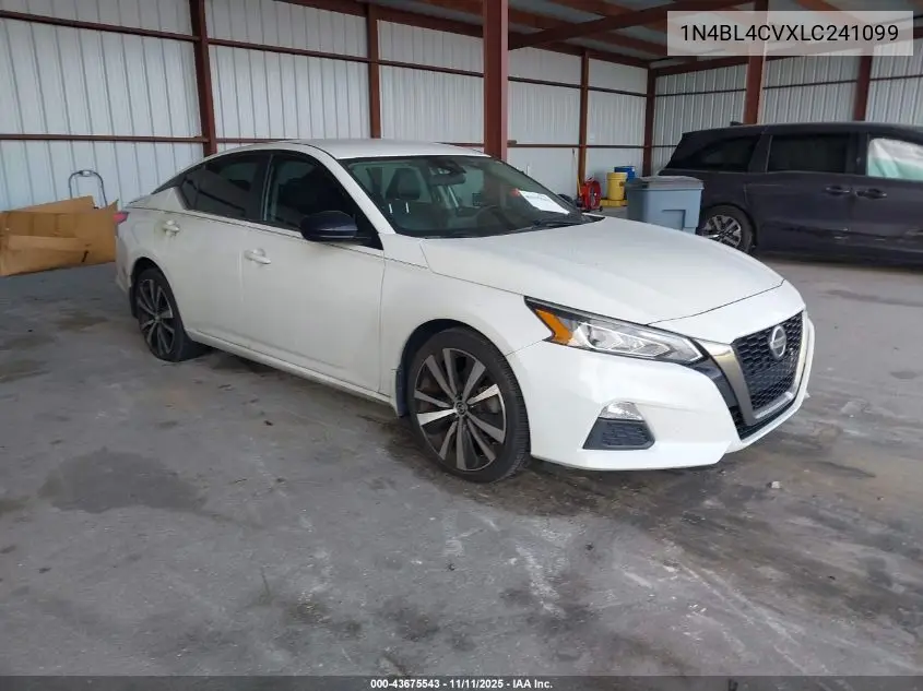 1N4BL4CVXLC241099 2020 Nissan Altima Sr Fwd