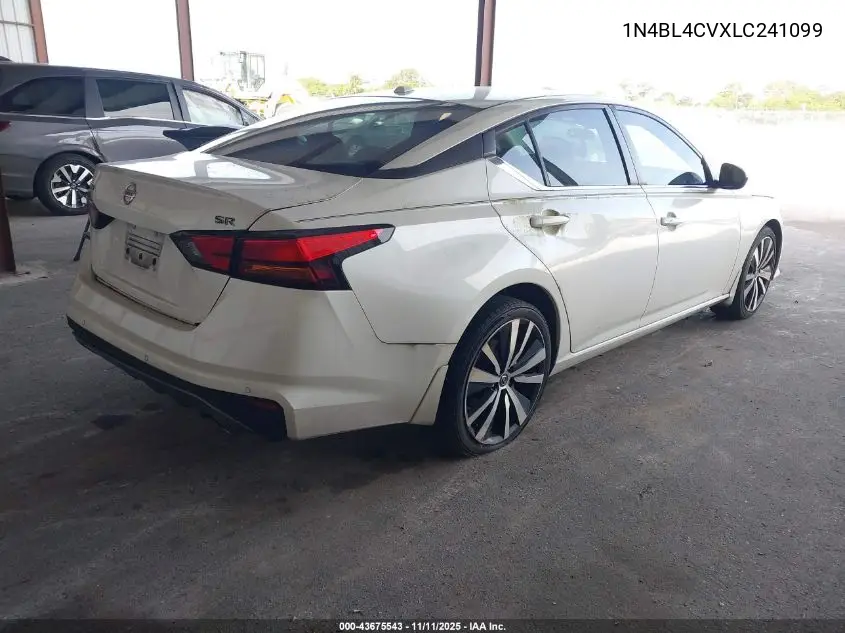1N4BL4CVXLC241099 2020 Nissan Altima Sr Fwd