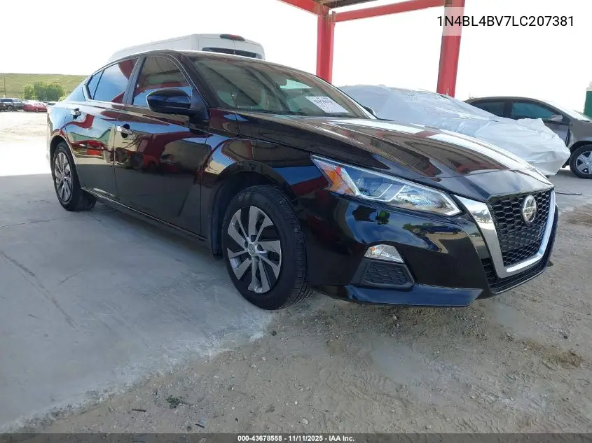 1N4BL4BV7LC207381 2020 Nissan Altima S Fwd