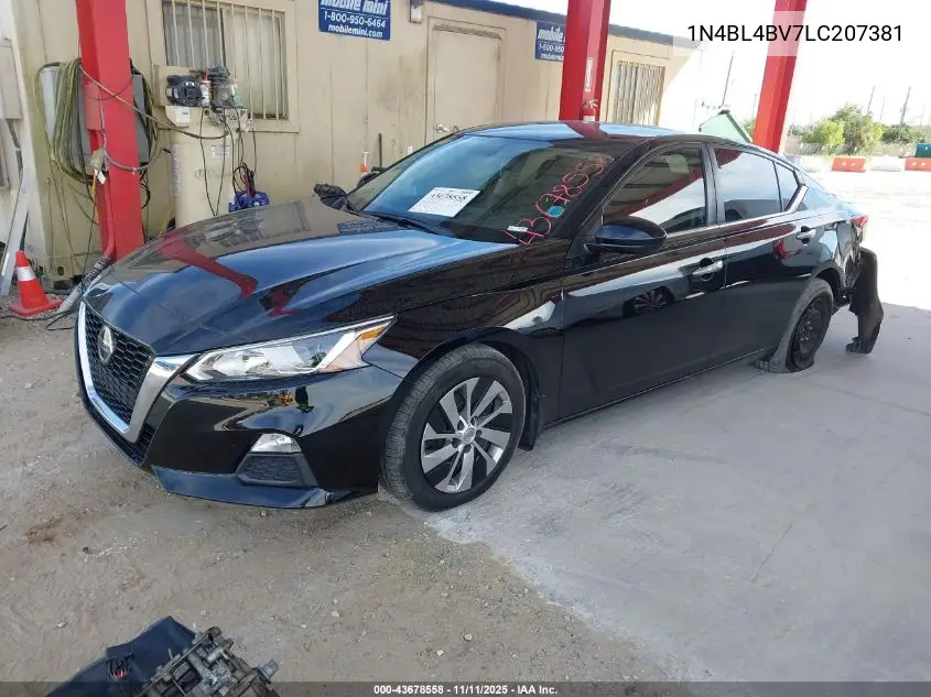 1N4BL4BV7LC207381 2020 Nissan Altima S Fwd
