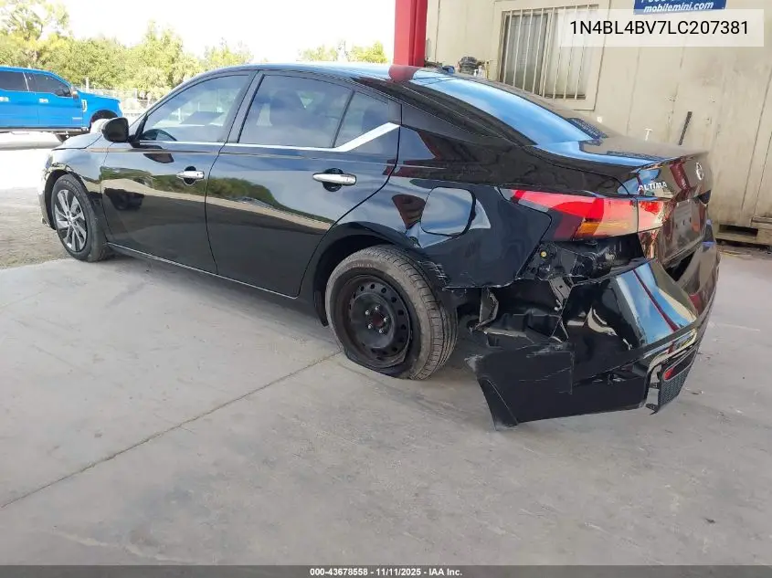 1N4BL4BV7LC207381 2020 Nissan Altima S Fwd