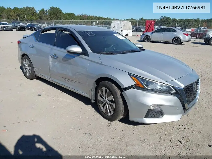 1N4BL4BV7LC266981 2020 Nissan Altima S Fwd