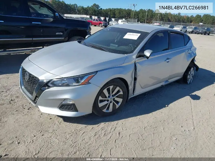 1N4BL4BV7LC266981 2020 Nissan Altima S Fwd