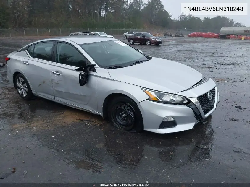 1N4BL4BV6LN318248 2020 Nissan Altima S Fwd