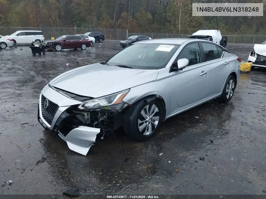 1N4BL4BV6LN318248 2020 Nissan Altima S Fwd