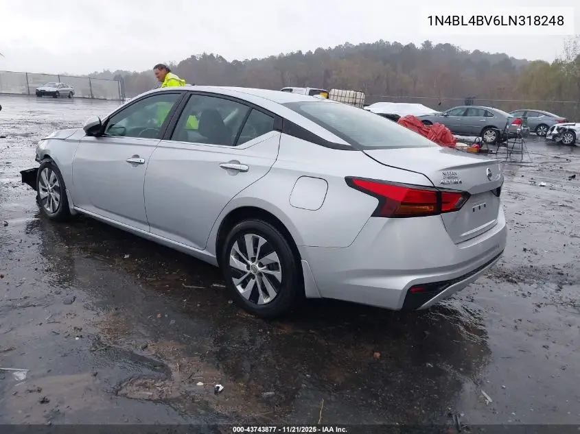 1N4BL4BV6LN318248 2020 Nissan Altima S Fwd