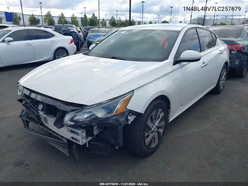 1N4BL4BV7LC257679 2020 Nissan Altima S Fwd