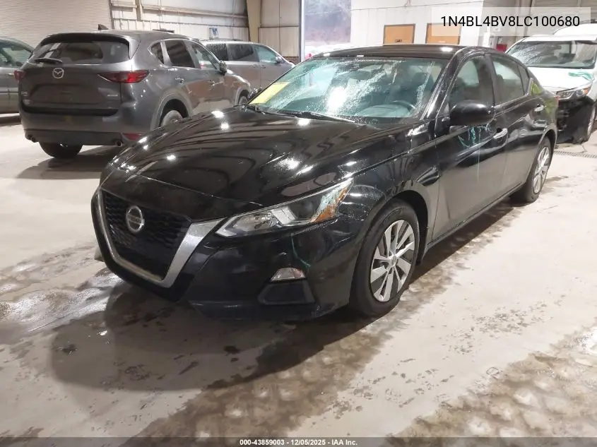 1N4BL4BV8LC100680 2020 Nissan Altima S Fwd