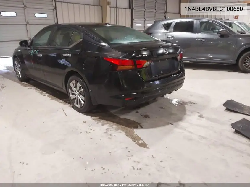 1N4BL4BV8LC100680 2020 Nissan Altima S Fwd