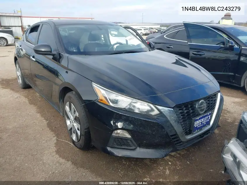 1N4BL4BW8LC243279 2020 Nissan Altima S Intelligent Awd