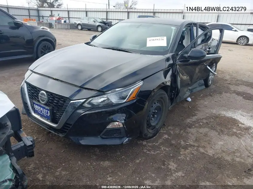 1N4BL4BW8LC243279 2020 Nissan Altima S Intelligent Awd