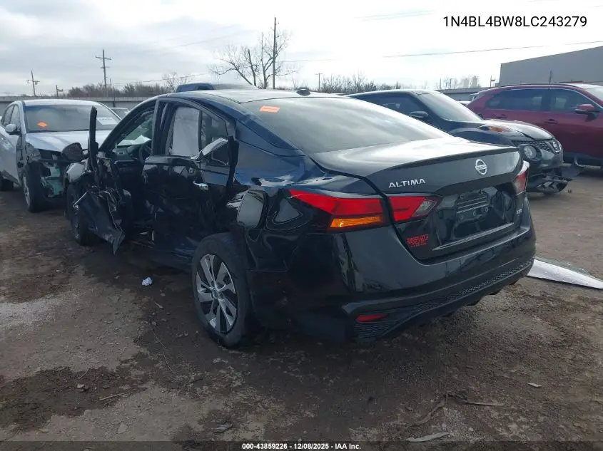 1N4BL4BW8LC243279 2020 Nissan Altima S Intelligent Awd