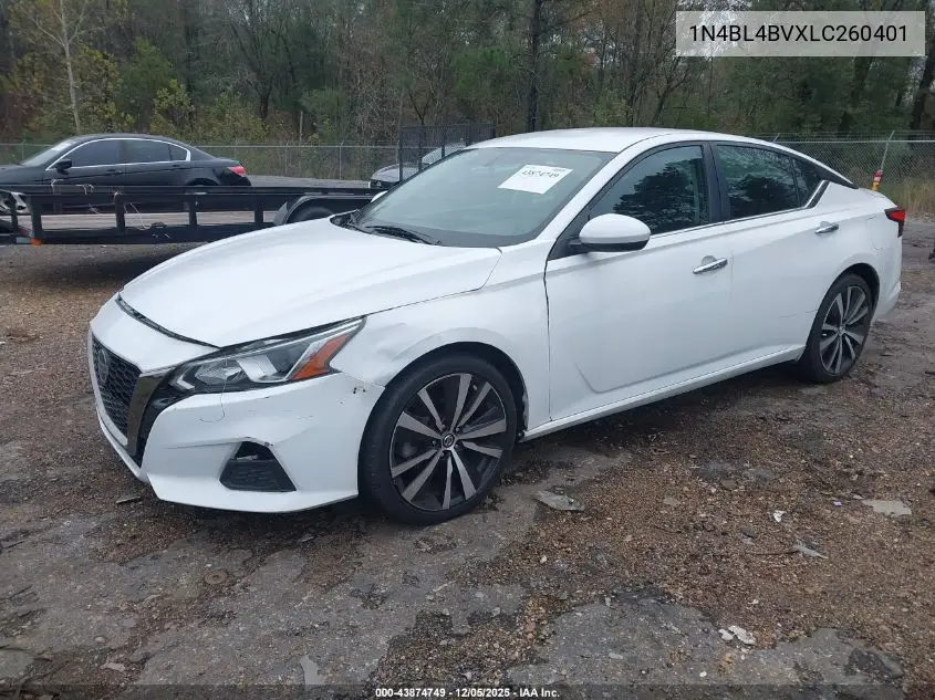 1N4BL4BVXLC260401 2020 Nissan Altima S Fwd