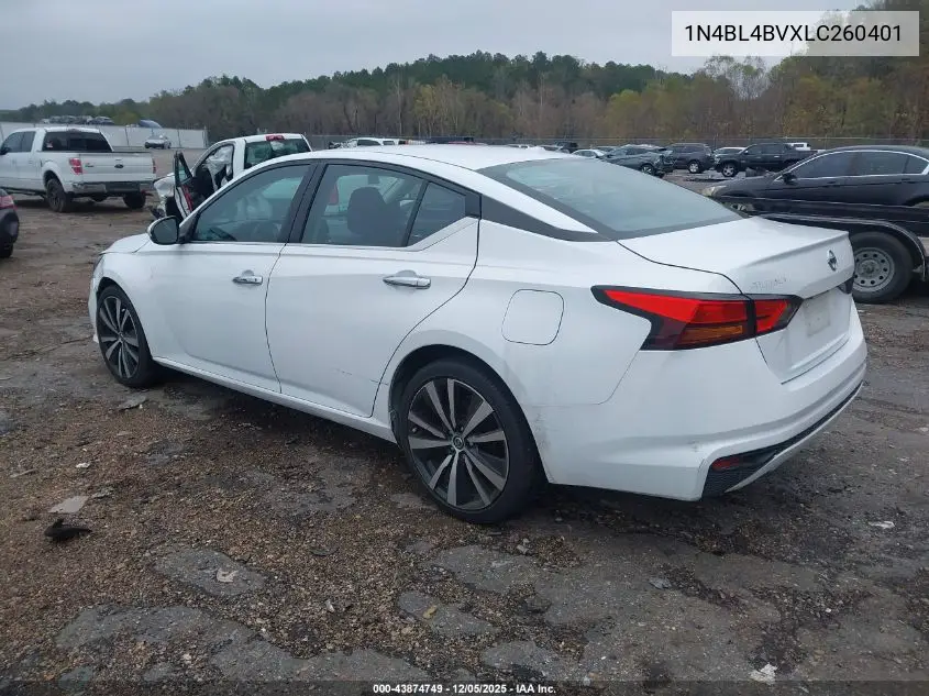 1N4BL4BVXLC260401 2020 Nissan Altima S Fwd