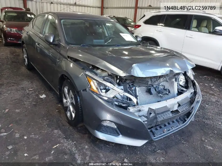 1N4BL4BV2LC259789 2020 Nissan Altima S Fwd