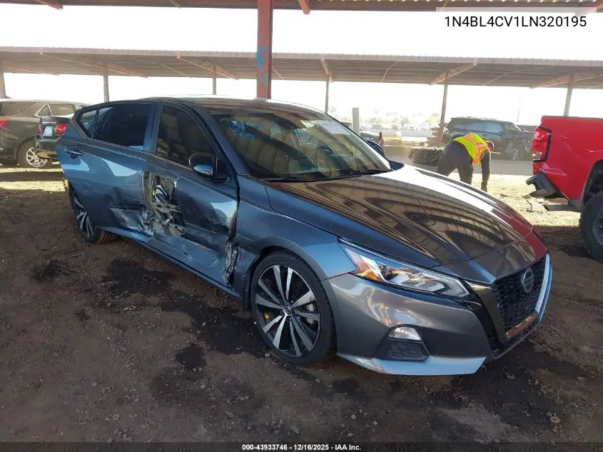 1N4BL4CV1LN320195 2020 Nissan Altima Sr Fwd
