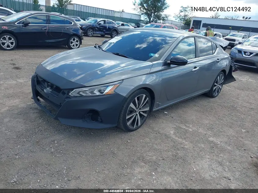 1N4BL4CV8LC124492 2020 Nissan Altima Sr Fwd