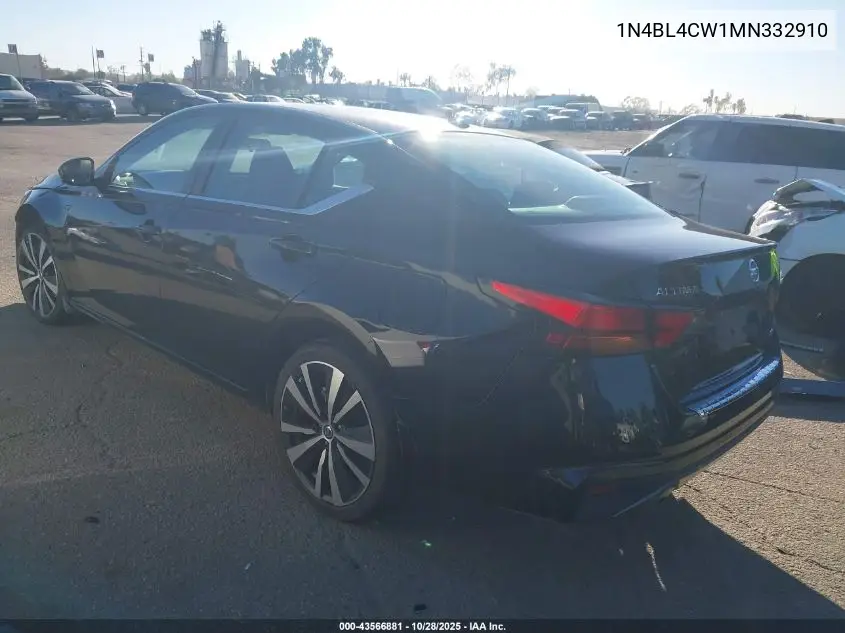 1N4BL4CW1MN332910 2021 Nissan Altima Sr Intelligent Awd