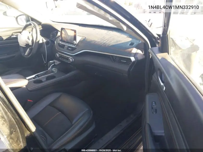 1N4BL4CW1MN332910 2021 Nissan Altima Sr Intelligent Awd