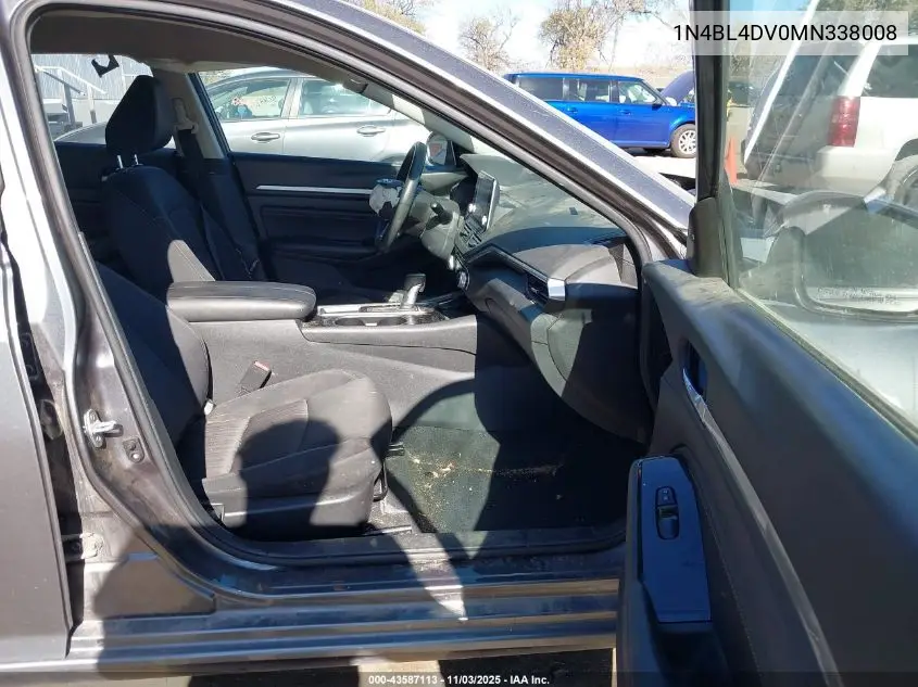 1N4BL4DV0MN338008 2021 Nissan Altima Sv Fwd