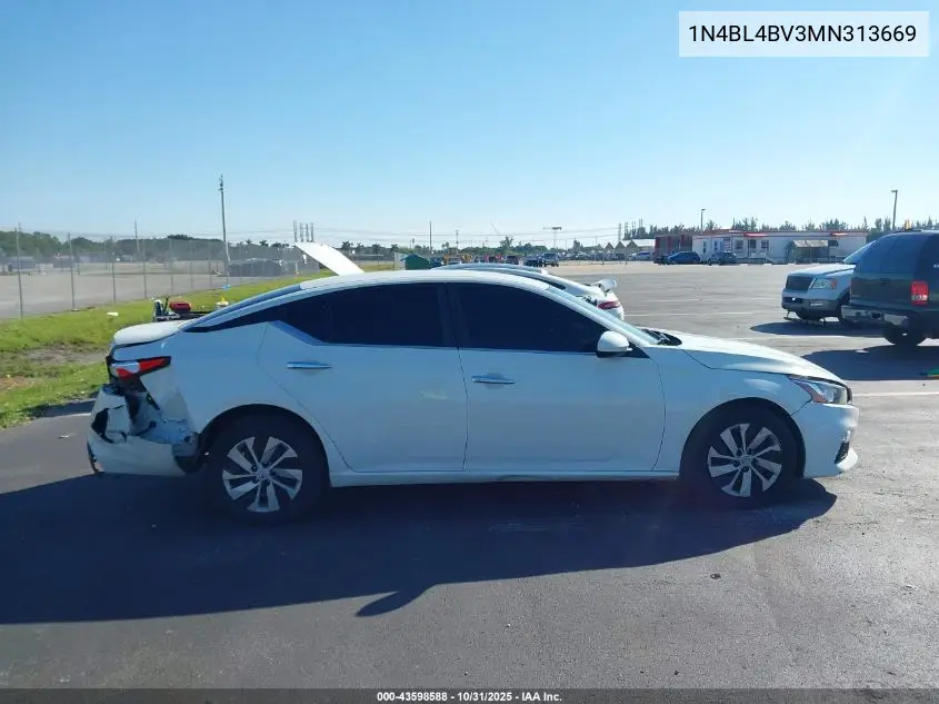 1N4BL4BV3MN313669 2021 Nissan Altima S Fwd