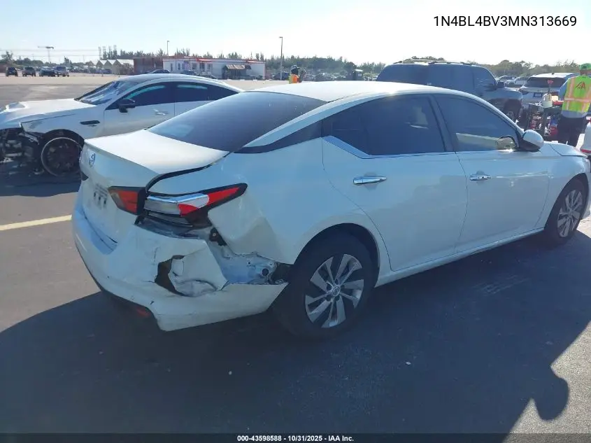 1N4BL4BV3MN313669 2021 Nissan Altima S Fwd