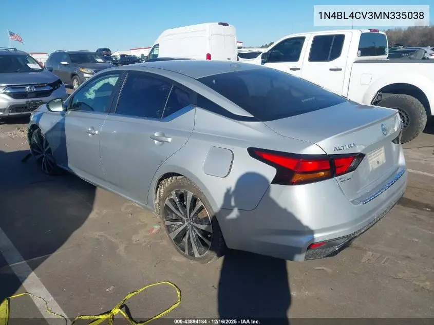 1N4BL4CV3MN335038 2021 Nissan Altima Sr Fwd