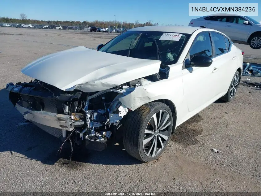 1N4BL4CVXMN384236 2021 Nissan Altima Sr Fwd