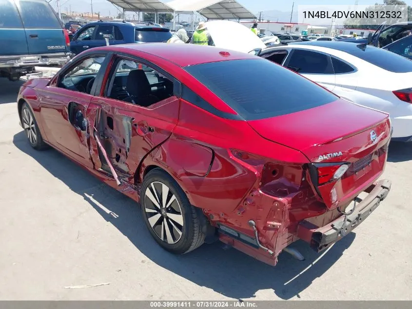 1N4BL4DV6NN312532 2022 Nissan Altima Sv Fwd