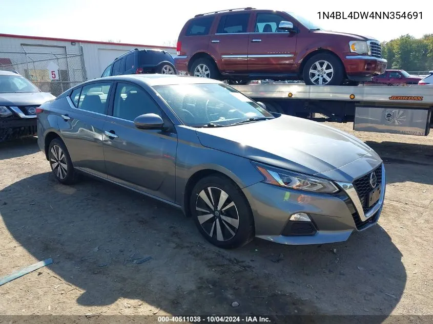 1N4BL4DW4NN354691 2022 Nissan Altima Sv Intelligent Awd