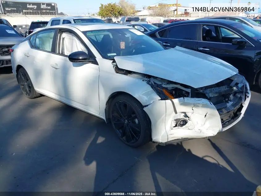 1N4BL4CV6NN369864 2022 Nissan Altima Sr Fwd