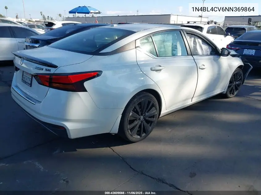 1N4BL4CV6NN369864 2022 Nissan Altima Sr Fwd
