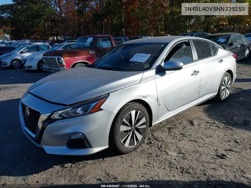 1N4BL4DV5NN339253 2022 Nissan Altima Sv Fwd