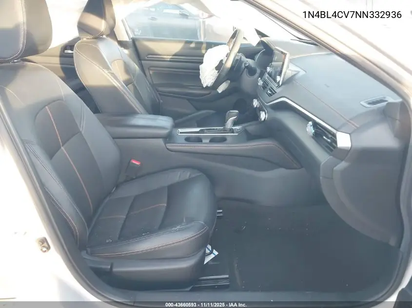 1N4BL4CV7NN332936 2022 Nissan Altima Sr Fwd