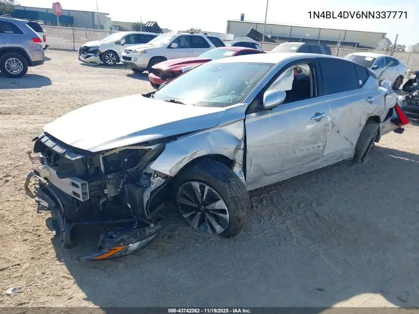 1N4BL4DV6NN337771 2022 Nissan Altima Sv Fwd