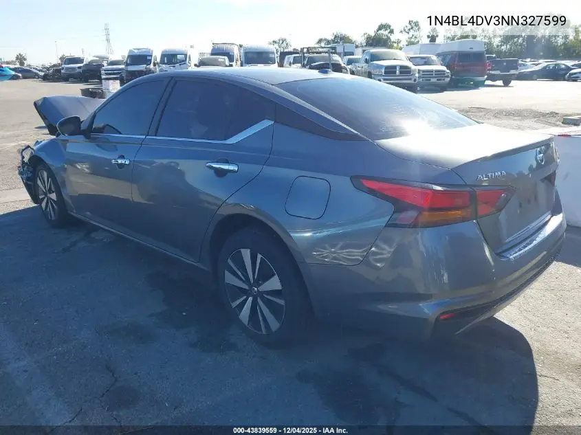 1N4BL4DV3NN327599 2022 Nissan Altima Sv Fwd