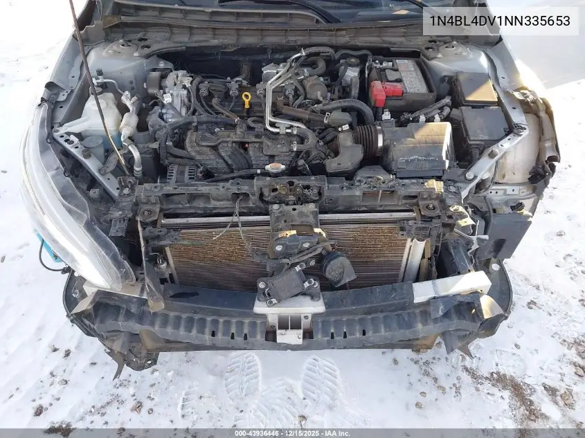 1N4BL4DV1NN335653 2022 Nissan Altima Sv Fwd