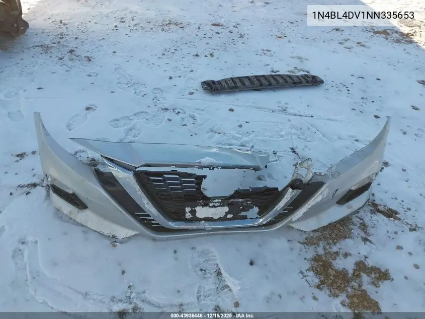 1N4BL4DV1NN335653 2022 Nissan Altima Sv Fwd