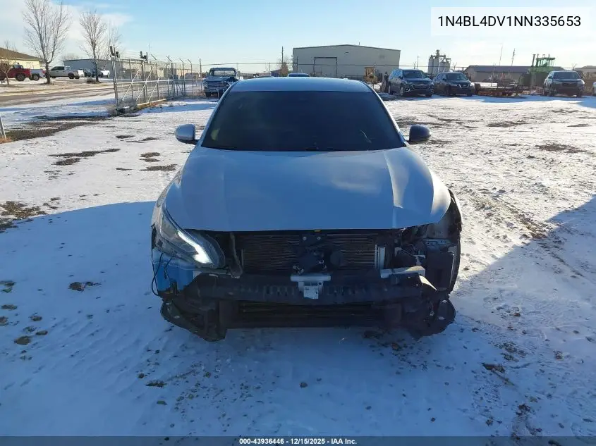 1N4BL4DV1NN335653 2022 Nissan Altima Sv Fwd