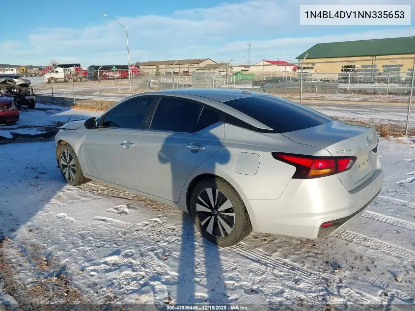 1N4BL4DV1NN335653 2022 Nissan Altima Sv Fwd