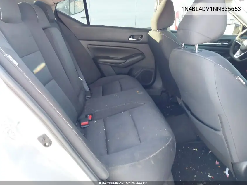 1N4BL4DV1NN335653 2022 Nissan Altima Sv Fwd